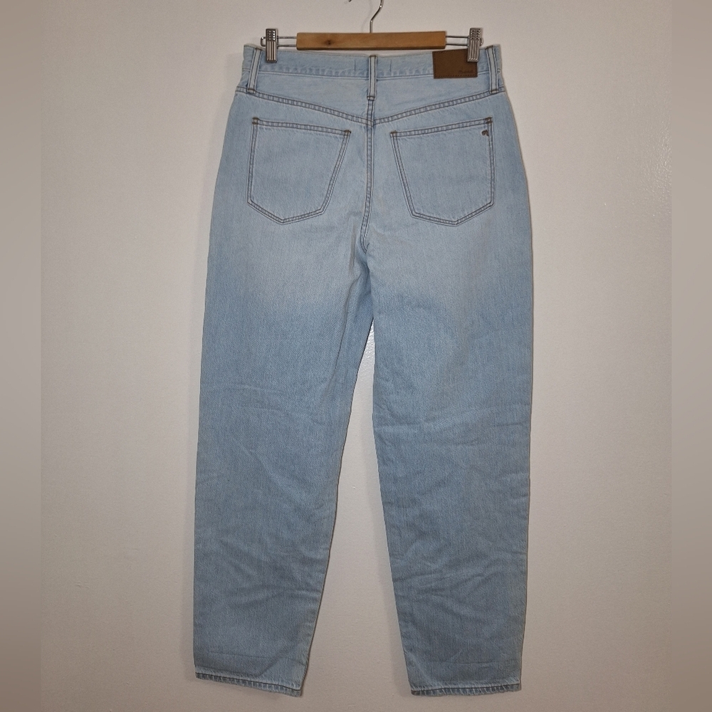 NWT MADEWELL Women's Light Blue Straight Leg Jeans - Picture 2 of 10